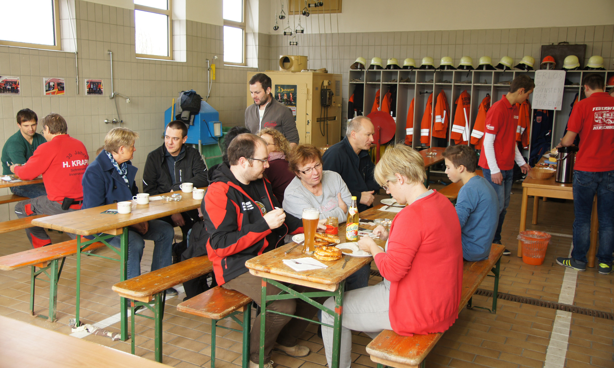 Weißwurstfrühstück beim Kartenvorverkauf