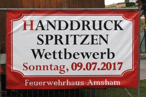 Handdruckspritzenwettbewerb 2017 in Amsham