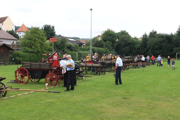 Handdruckspritzenwettbewerb 2017 in Amsham