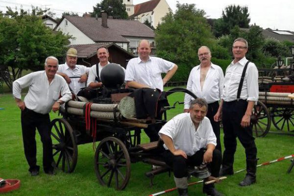 Handdruckspritzenwettbewerb 2017 in Amsham