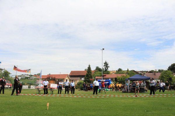 Handdruckspritzenwettbewerb 2017 in Amsham