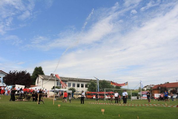 Handdruckspritzenwettbewerb 2017 in Amsham