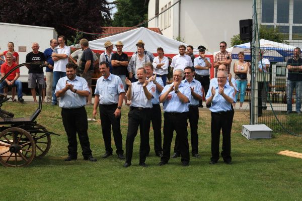 Handdruckspritzenwettbewerb 2017 in Amsham