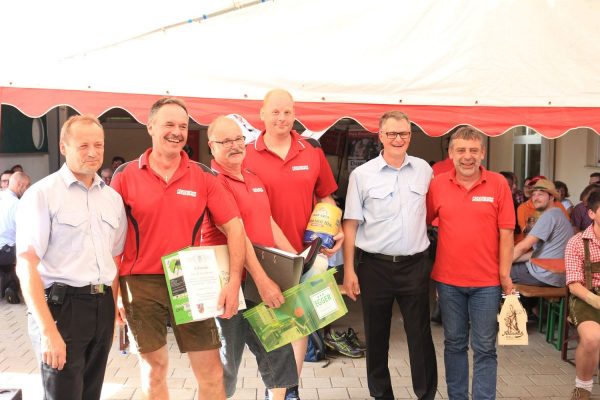 Handdruckspritzenwettbewerb 2017 in Amsham