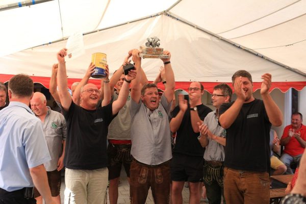 Handdruckspritzenwettbewerb 2017 in Amsham