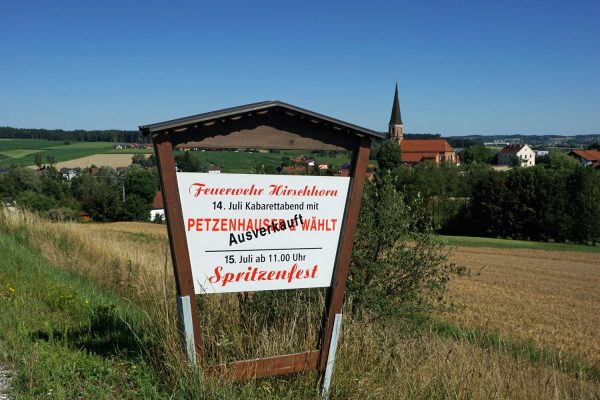 Ortseingangstafel 2018