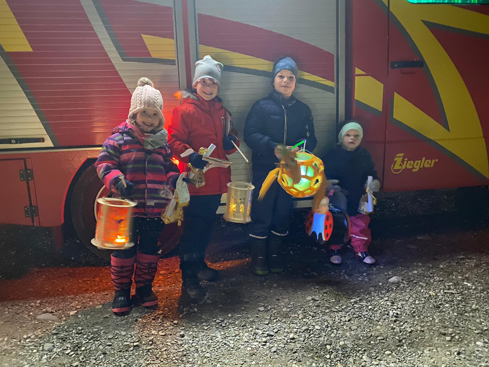 Martinsumzug Feuerwehr Hirschhorn