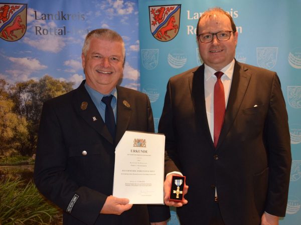 Manfred Nußbaumer - 40 Jahre aktive Dienstzeit